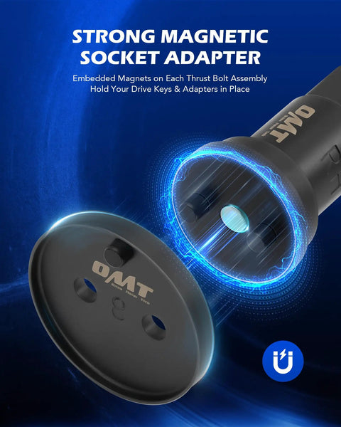 Magnetic socket adapter from Universal Disc Brake Caliper Tool Kit 24 Piece Set For DIY Mechanics By Orion Motor Tech.