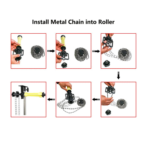 Slick Photography Backdrop Roller Stand With Heavy Gauge Steel Chain And Versatile Wall Or Ceiling Mount For Smooth As Butter Backdrop Swings That Deliver Killer Sharp Images Every Single Shoot Without Any Hassle Or Extra Fuss At All Today