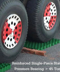 Heavy Duty Plastic Gravel And Grass Paver Grid Drainage Mat For Pathways And Patios Durable Lawn Support under vehicle tires