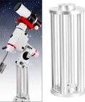 Telescope on Equatorial Telescope Mount Extension Riser Adapter 300mm Pillar For EQ5 Mounts Metal Construction Compact And Sturdy Upgrade