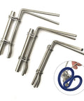 Three Piece Hydraulic Seal Installation Tool Set For Cylinders And Pistons Pro Grade Sealing Twistor Kit with metal rods J05321
