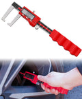 Digital Brake Rotor Caliper Tool For Disc Brake Thickness, Wheels On Rotor Gauge, 6 Inch Stainless Vernier Rotor Micrometer With Large LCD, Easy To Use, Red