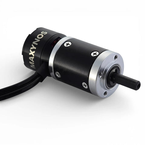 Close-up of Thor 2826 Planetary Gear Brushless Motor Outrunner 15V 4 Nm Torque 28mm Gearbox 6mm Shaft Ideal For Robotics And RC Projects