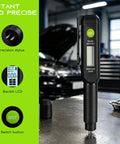 Hella Accurate Brake Fluid Tester Pen With Built In Alarm Warning For Quick Water Content Checks On Dot3 Dot4 Dot5.1 Hydraulic Systems And Rust Resistant Probe, featuring backlit LCD and precision stylus.