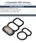 Honda Civic Si 1999 2000 VTEC Solenoid Gasket Kit Replacement Upper And Lower Head Valve Gasket Set on white background