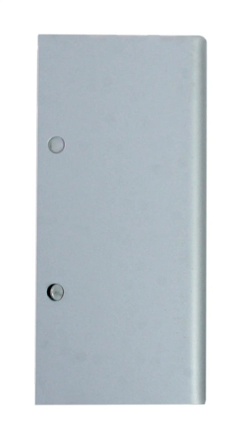 Front view of Firestat Programmable Thermostat For Attic Ventilators 10 Amp Adjustable Replacement White With 183 F Cutoff
