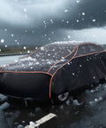 Beefy Waterproof EVA Thickened Hail Protection Car Cover on SUV during hailstorm, fits Toyota RAV4, 4Runner, Honda CR-V.