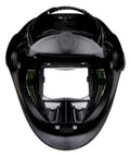 Front view of Speedglas 9100 Welding Helmet Replacement Part With Side Windows Headband And Silver Front Panel No ADF