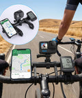 Bike Handlebar Extender Aluminum Alloy 7.87 Inch Mounting Bracket For Lights Phone And Speedometer on bike ride