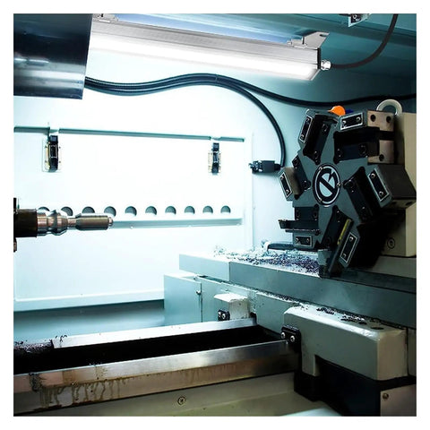 LED Shop Light For Workshop And Industrial Use Beast Bright 10W Utility Work Lamp with multi-angle mounting on lathe machine