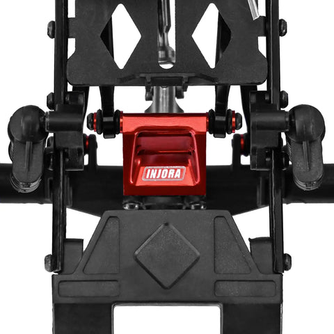 Red CNC Rear Axle Truss Upper Link Mount For Axial SCX24 1 24 RC Crawler Upgrade Aluminum Adjustable Height