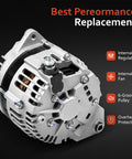 Alternator For Nissan Murano 3.5L 2003 2007 And Maxima 3.5L 2002 2003 3.0 1995 2000 Infiniti I35 I30 3.5 3.0 Direct Fit OE Replacement