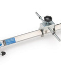 Derailleur Hanger Alignment Gauge DAG Two Point Two Pro Grade Bike Tool with metal shaft and adjustable knobs, side view.