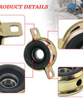 Drive Shaft Center Support Bearing And U Joint Kit For Toyota Tacoma 2005 Through 2015 2WD 4WD detailed component view