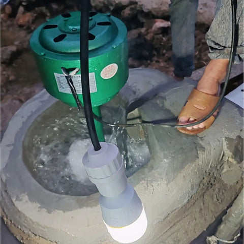 Domestic Hydroelectric Generator 500W To 5KW 220V Axial Flow Water Turbine 1500 RPM Durable Die Cast Aluminum Shell in operation.