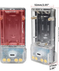 Top Notch Transparent Battery Case For Motorola Two Way Radios featuring dual 18650 slots and Type C charging ports.