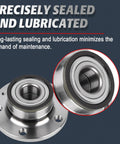 32mm Rear Wheel Bearing Hub Replacement For VW Jetta Beetle Passat Golf GTI Tiguan EOS CC Audi TT Q3 2005 Through 2018