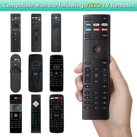 No Fuss Universal Smart TV Remote Replacement XRT136 For Vizio SmartCast And All V Series M Series D Series P Series PX Series E Series TVs Replaces XRT140 XRT260 XRT270 And More compatible models image