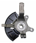 Left And Right Front Wheel Hub Bearing Steering Knuckle Assembly For Ford Escape Mercury Mariner And Mazda Tribute 2005 Through 2012 Complete Front Knuckle And Hub Kit For An Easy Drop In Fit On Both Sides, front view