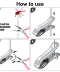 Instructions for using Dope Dragonfly Clip 12 Pack For Garden Decor And Outdoor Stakes DIY Fake Dragonfly Clips