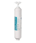 High Capacity Inline Carbon Filter For Undersink Reverse Osmosis Systems Stage Five With One Quarter Inch Quick Connect 5 Micron