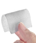 Window Screen Repair Patch Tape No Fuss Self Adhesive Mesh Patch With Double Sided Adhesive Easy Peel And Stick Quick Fix