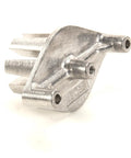 Top Shelf Oem Push Block For Commercial Slicers straight up built tough, multicolor steel food prep safety guard from angle view.