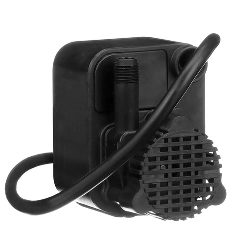 Close-up of Compact Submersible Pump Epoxy Encapsulated Direct Drive 115 Volt 0.008 HP 170 GPH With 6 Ft Cord