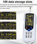 Surfaces Roughness Tester Digital Profilometer With LCD Display And Diamond Probe High Precision 160 Micron For Machined Metal Parts