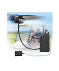 Portable Magnetic Misting System With 6000mAh Rechargeable Pump and 2 Nozzles for Outdoor Patio Golf Cart cooling setup, dual nozzle spray.