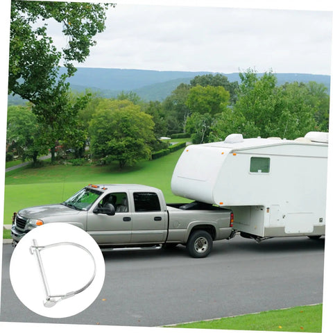 Heavy Duty D Shaped Shaft Locking Pins For Trailers Trucks And Wagons Built Tough To Secure Your Rig Instantly Without Sweat Just Slam Them Home And Cruise Smooth On Every Haul And Job Site Around