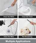 High Pressure Shower System With 10 Inch Rain Head And 2 In 1 Handheld Sprayer Wall Mount Fixture rough valve applications