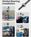 Step-by-step guide using All-In-One Pro-Grade Gimbal Bearing Puller And Installer Kit with Bellows Expander on boats