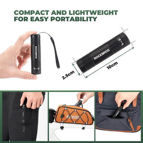 Portable Bike Repair Tool Kit with Reversible Ratcheting Driver and 8 Interchangeable Bits, compact design, in use