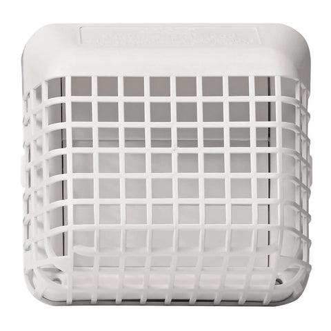 4 Inch Outdoor Dryer Hood With Bird Guard And No Fuss Easy Clean Louvers, Universal Fit For Most Dryer Ducts, UV Weather Resistant