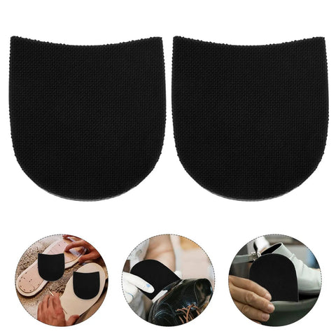 Non Slip Rubber Heel Pads For Shoes Anti Slip Cushion Shoe Sole Repair Cushion Boots And Sneakers Footwear Protection Durable Rubber Patches