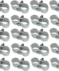 Heavy Duty Chain Link Fence Panel Clamps For 1-5/8 Inch Round Rails And Posts Pack Of 20 Built Tough From Galvanized Steel For Secure Panel Connections On Kennel Frames