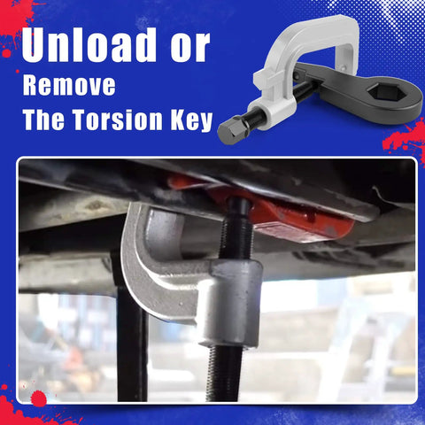 Heavy Duty Torsion Bar Unloading Tool Kit For Silverado Sierra Tahoe Drop Forged Torsion Key Removal Tool and Spring Replacement