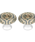 2 Pack French Country Style Cabinet Knobs Stainless Steel Drawer Pulls Vintage Round Cabinet Handles with house design