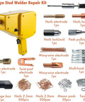 800VA Stud Welder And Dent Puller Kit With Slide Hammer For Auto Body Repair 110V Spot Welding Machine components displayed