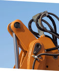 Heavy Duty Rubber Washer Kit Two Piece For Excavator Swing Bearing Shims Beefed Up Durable Sealing Discs Digger Joint Gaskets Construction Vehicle Bushing Vibration Reduction And Easy Quick Installation on excavator arm joint