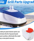 Pool Gear Box Assembly For Navigator Pro Automatic Pool Cleaner Replacement Parts and close-up of gearbox design