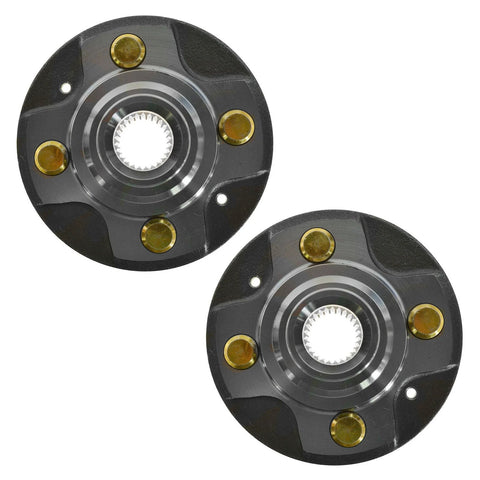Beef Up Your Ride With This Front Wheel Hub Assembly Set Of 2 For 2001-2005 Honda Civic and 2009-2012 Fit OE Replacement