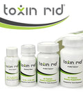 Get A Clean Slate With This Seven Day Detox Kit And Whole Body Cleanse Featuring Vegan Tablets Liquid Booster And Digestive Fiber For A Totally Legit Fresh Start For Guys And Gals Straight Up Effective And Made Directly In The Usa - Toxin Rid kit with detox liquid, dietary fiber, and tablet bottles.