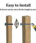 Installing the Set Of 4 Vintage Drop Bail Pulls Cabinet Handles Antique Bronze For Kitchen Cabinets with slub screw adjustment.