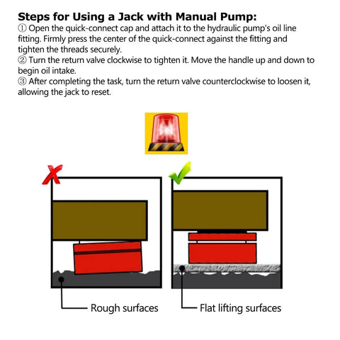 Slim Hydraulic Jack With Manual Hand Pump, Compact Portable Hoist For Tight Spaces, Multi Angle Lift Making Tough Jobs A Breeze, Rock Solid Ten Ton Capacity For Serious Garage Workers And Builders