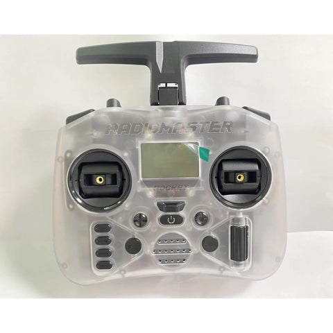 Transparent Pocket EdgeTX Gimbal Transmitter For FPV Drones With Hall Effect Joystick And ExpressLRS Or CC2500 Up To 16CH