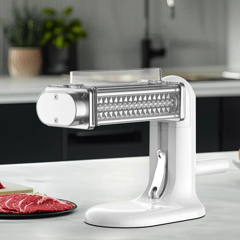 Must-Have Manual Meat Tenderizer Tool With Stainless Steel Gear, Durable Rolling Tenderizer For Beef And Pork in kitchen