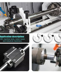4 Pack 16mm Bore SBR16 Linear Rail Shaft Stop Collars For DIY CNC Projects Aluminum Alloy Clamps That Lock In Place For Precise Shaft Positioning And Stable Support, on CNC shaft