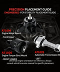 Built Tough Triple Pack Engine Motor Mount Set To Kill Engine Shake and Deliver A Butter Smooth Ride On Automatic Transmission Sedans Compatible With Hyundai Elantra And Kia Fortes Replaces A71004, featuring A71004, A71020, A71029 mounts.